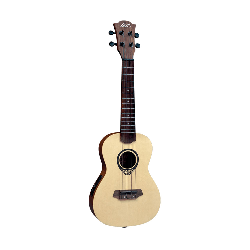 LAG GLU TKU150CE Tiki Concert Natural Elektro Ukulele